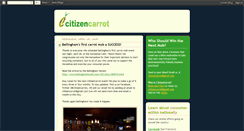 Desktop Screenshot of citizencarrot.blogspot.com