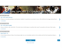 Tablet Screenshot of mnsportsconnection.blogspot.com