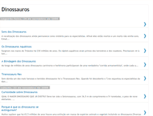 Tablet Screenshot of dinossauroslialife.blogspot.com