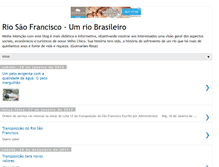 Tablet Screenshot of conhecendooriosaofrancisco.blogspot.com
