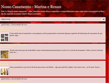 Tablet Screenshot of nossocasamentomr.blogspot.com