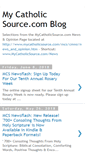 Mobile Screenshot of mycatholicsource.blogspot.com