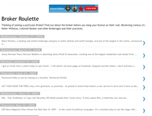 Tablet Screenshot of brokerroulette.blogspot.com