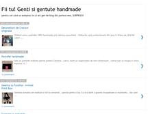 Tablet Screenshot of gentutzehandmade.blogspot.com