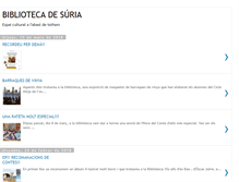 Tablet Screenshot of bibliotecadesuria.blogspot.com