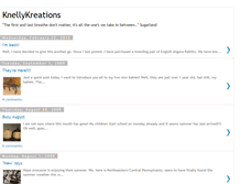 Tablet Screenshot of knellykreations.blogspot.com
