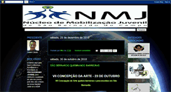 Desktop Screenshot of nucleodemobilizacaojuvenil.blogspot.com