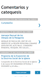 Mobile Screenshot of comentariosycatequesis.blogspot.com