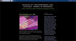 Desktop Screenshot of mca-worksinprogress.blogspot.com