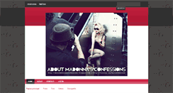 Desktop Screenshot of aboutmadonnasconfessions.blogspot.com