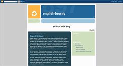 Desktop Screenshot of english4uonly.blogspot.com