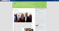 Desktop Screenshot of canberrajazz.blogspot.com