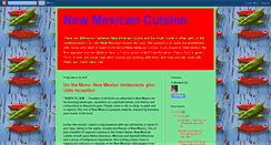 Desktop Screenshot of newmexicocuisine.blogspot.com
