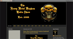 Desktop Screenshot of heavymetalmayhembigcheese.blogspot.com