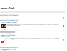 Tablet Screenshot of mom2boys-mommyworld.blogspot.com