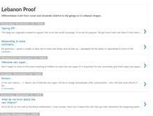 Tablet Screenshot of lebanonproof.blogspot.com