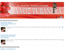 Tablet Screenshot of lavoztubanera.blogspot.com