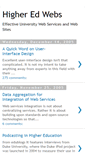 Mobile Screenshot of higheredweb.blogspot.com
