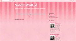 Desktop Screenshot of nanietheflowerpot.blogspot.com