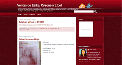 Desktop Screenshot of catalogo-esika.blogspot.com