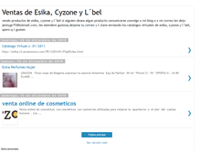 Tablet Screenshot of catalogo-esika.blogspot.com