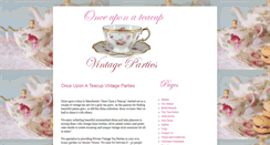 Desktop Screenshot of onceuponateacup.blogspot.com