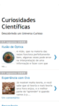 Mobile Screenshot of curiosidade-cientifica.blogspot.com