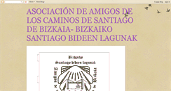 Desktop Screenshot of caminosantiagobizkaia.blogspot.com