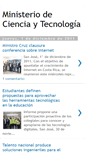 Mobile Screenshot of ministeriodecienciaytecnologia.blogspot.com