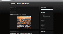 Desktop Screenshot of chesscoachfortuna.blogspot.com