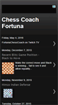 Mobile Screenshot of chesscoachfortuna.blogspot.com