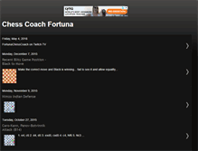 Tablet Screenshot of chesscoachfortuna.blogspot.com