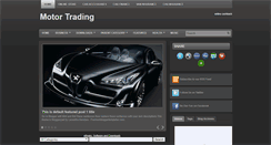 Desktop Screenshot of motortrading.blogspot.com