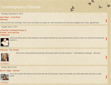 Tablet Screenshot of contemporarycitizens.blogspot.com