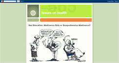 Desktop Screenshot of debateonhealth.blogspot.com