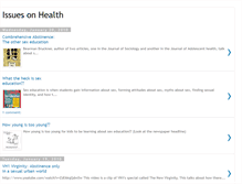 Tablet Screenshot of debateonhealth.blogspot.com