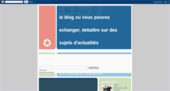 Desktop Screenshot of debat-france.blogspot.com