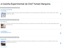 Tablet Screenshot of chefysmaelgastronomia.blogspot.com