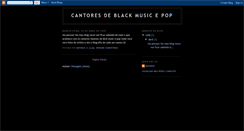 Desktop Screenshot of cantoresdeblackmusicepop.blogspot.com