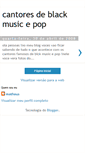 Mobile Screenshot of cantoresdeblackmusicepop.blogspot.com