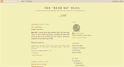 Desktop Screenshot of beermeblog.blogspot.com