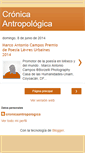 Mobile Screenshot of cronicaantropologica.blogspot.com