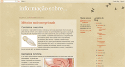 Desktop Screenshot of informacaosobre.blogspot.com