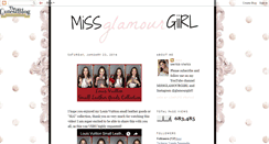 Desktop Screenshot of missglamourgiirl.blogspot.com