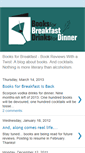 Mobile Screenshot of books4breakfast.blogspot.com