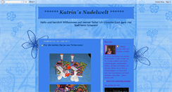 Desktop Screenshot of katrins-nadelwelt.blogspot.com