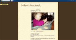 Desktop Screenshot of ourlifefromscratch.blogspot.com