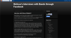 Desktop Screenshot of interviewbandsbymelissaaldawoodi.blogspot.com