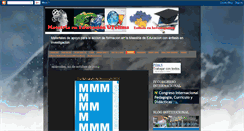 Desktop Screenshot of maestriaeneducacionut.blogspot.com