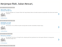 Tablet Screenshot of jemput-rizki.blogspot.com